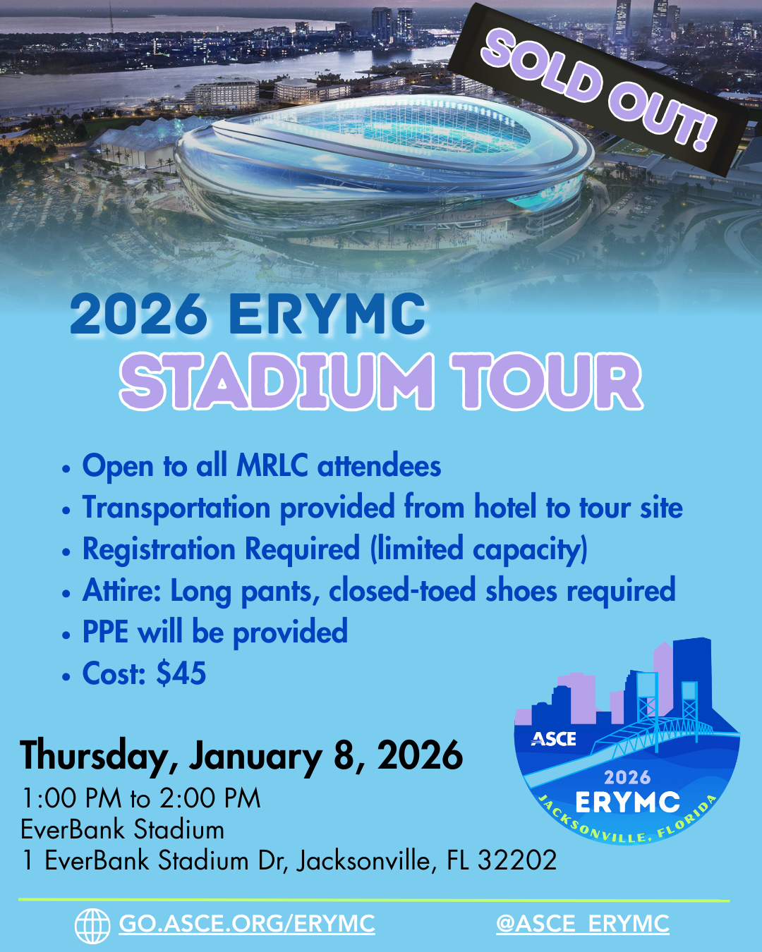 Sold Out - ERYMC 2026: Stadium of the Future Tour